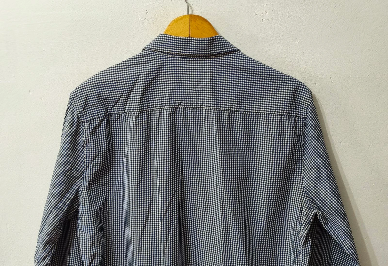 Chemise à carreaux bleu et blanc Pepe Jeans homme Taille L – photo 7